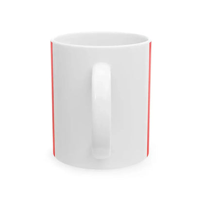 POL gmina Wielbark flag (Poland) White Coffee Mug - Go Mug Yourself