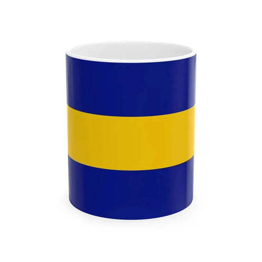 POL gmina Wieliszew flag (Poland) White Coffee Mug 11oz - Go Mug Yourself