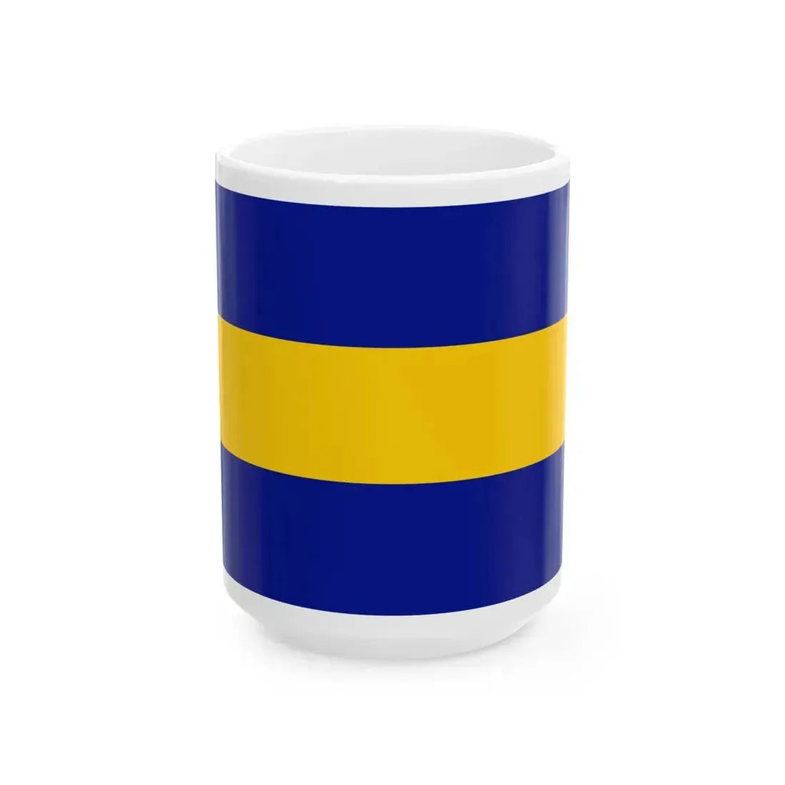 POL gmina Wieliszew flag (Poland) White Coffee Mug 15oz - Go Mug Yourself