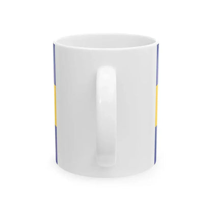POL gmina Wieliszew flag (Poland) White Coffee Mug - Go Mug Yourself