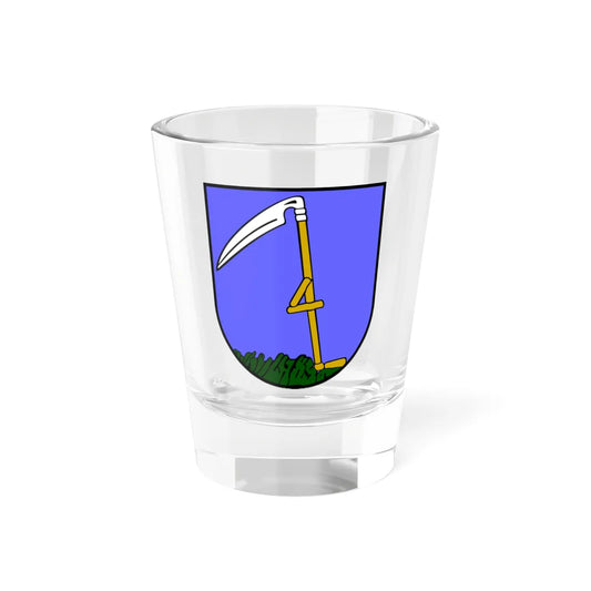POL gmina Wielowieś COA dawny (Poland) (Coat of Arms) Shot Glass 1.5oz 1.5oz - Go Mug Yourself