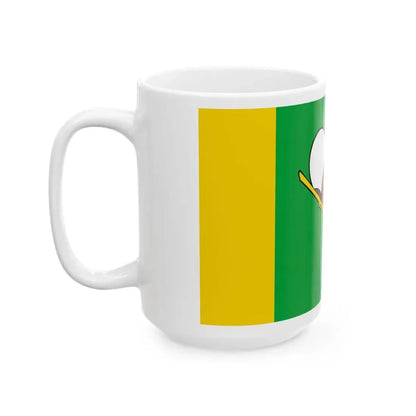 POL gmina Wierzbinek flag (Poland) White Coffee Mug - Go Mug Yourself