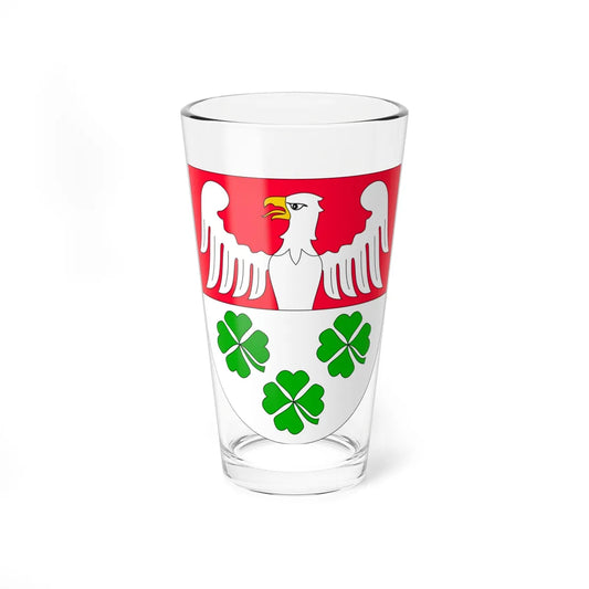 POL gmina Wierzchosławice COA (Poland) (Coat of Arms) Pint Glass 16oz 16oz - Go Mug Yourself