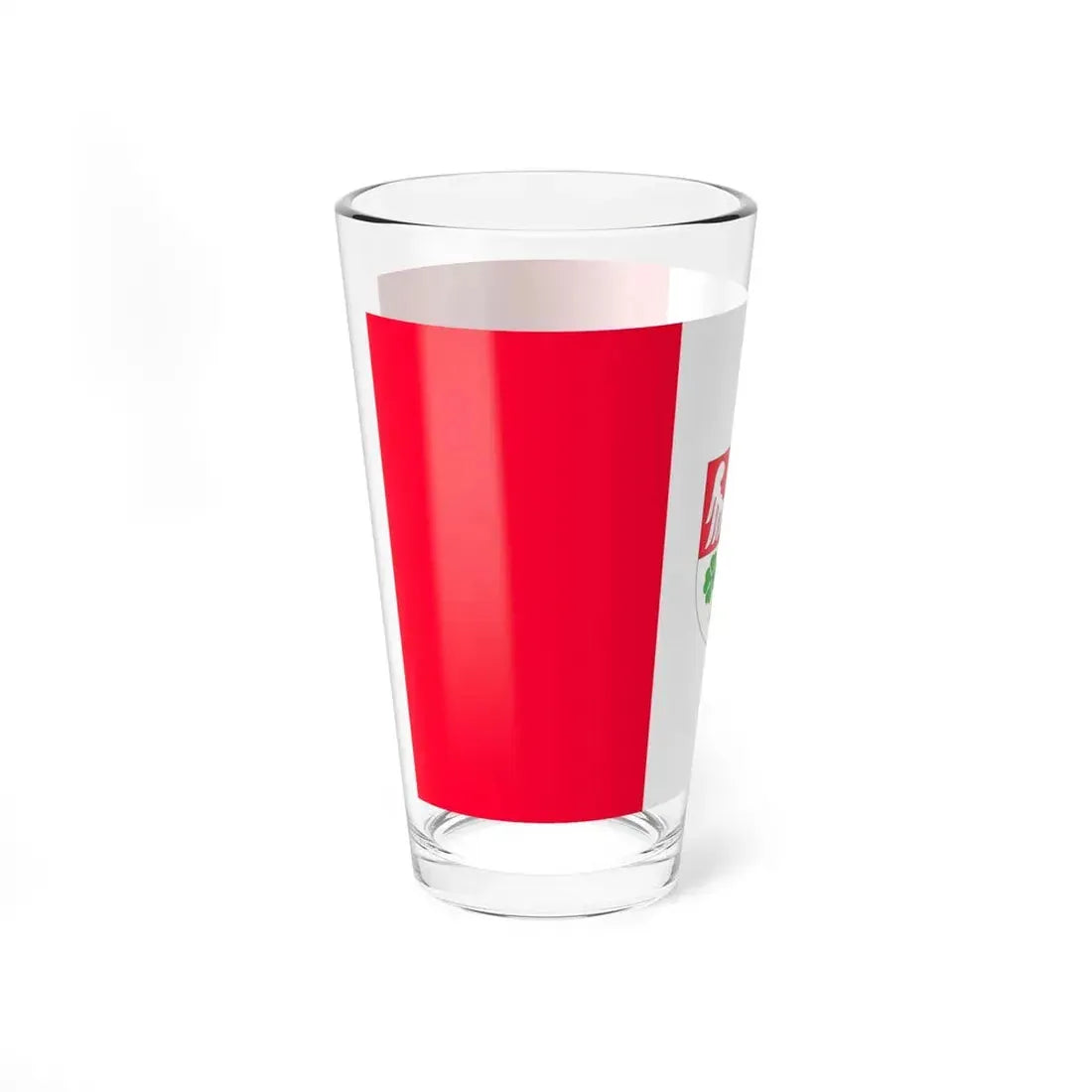 POL gmina Wierzchosławice flag (Poland) Pint Glass 16oz - Go Mug Yourself