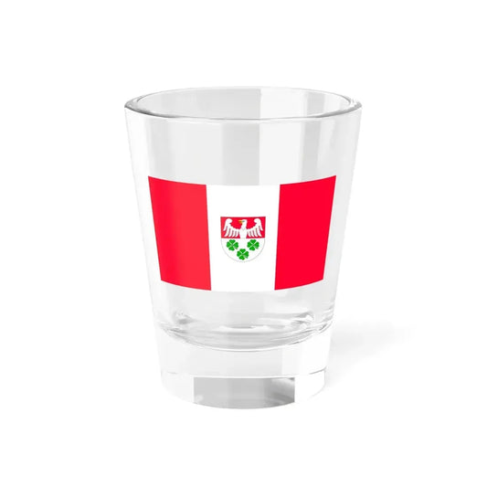 POL gmina Wierzchosławice flag (Poland) Shot Glass 1.5oz 1.5oz - Go Mug Yourself