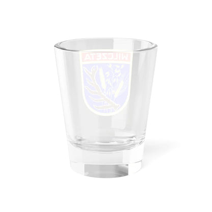 POL gmina Wilczęta COA (Poland) (Coat of Arms) Shot Glass 1.5oz - Go Mug Yourself