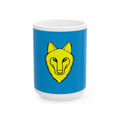 POL gmina Wilczyn flag (Poland) White Coffee Mug 15oz - Go Mug Yourself