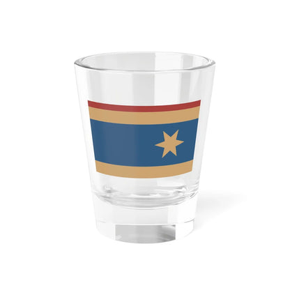 POL gmina Wilkow powiat namysłowski flag (Poland) Shot Glass 1.5oz 1.5oz - Go Mug Yourself