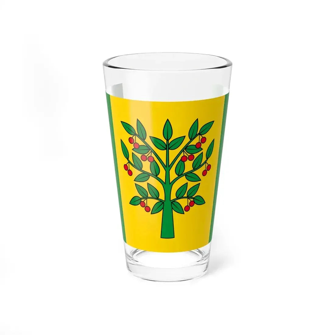 POL gmina Wisniew flag (Poland) Pint Glass 16oz 16oz - Go Mug Yourself