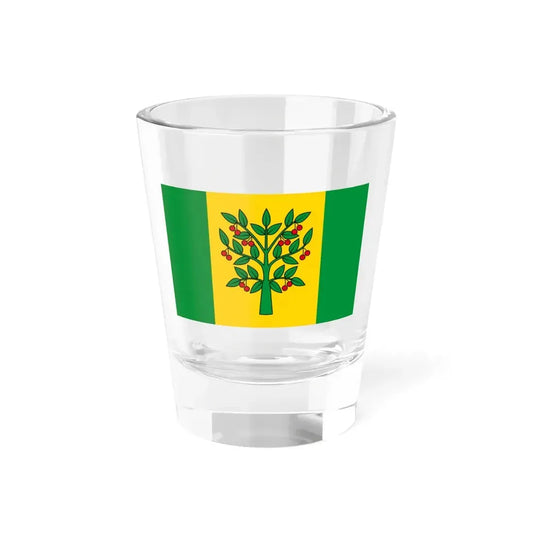POL gmina Wisniew flag (Poland) Shot Glass 1.5oz 1.5oz - Go Mug Yourself