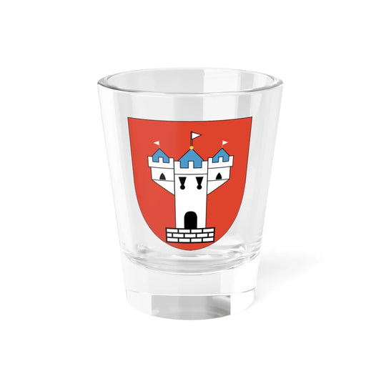 POL gmina Wolbórz COA (Poland) (Coat of Arms) Shot Glass 1.5oz 1.5oz - Go Mug Yourself