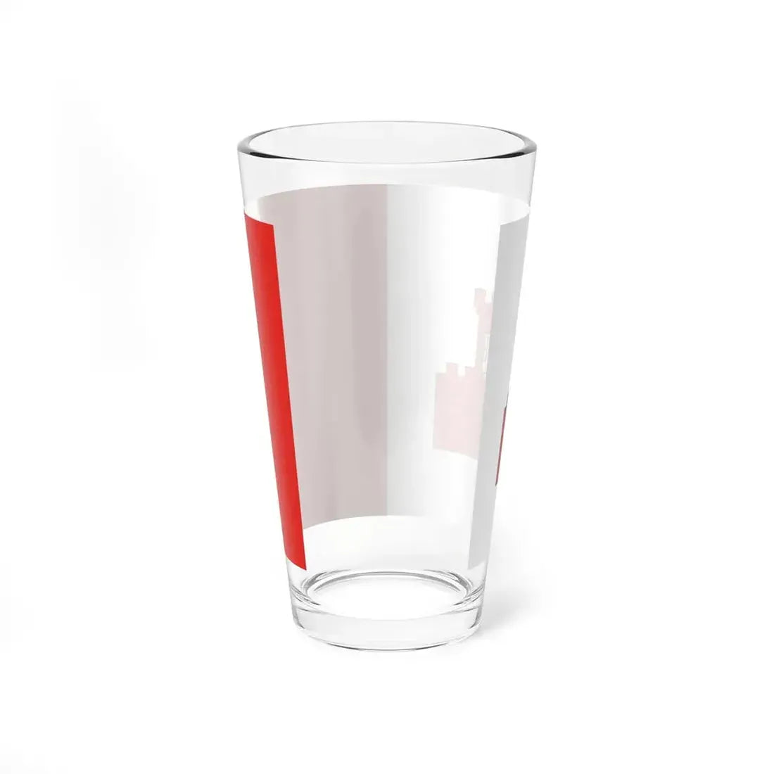 POL gmina Wysokie flag (Poland) Pint Glass 16oz - Go Mug Yourself