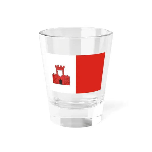 POL gmina Wysokie flag (Poland) Shot Glass 1.5oz 1.5oz - Go Mug Yourself