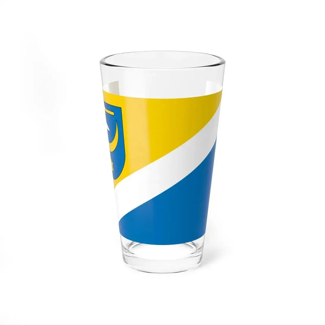POL gmina Zabno flag (Poland) Pint Glass 16oz 16oz - Go Mug Yourself