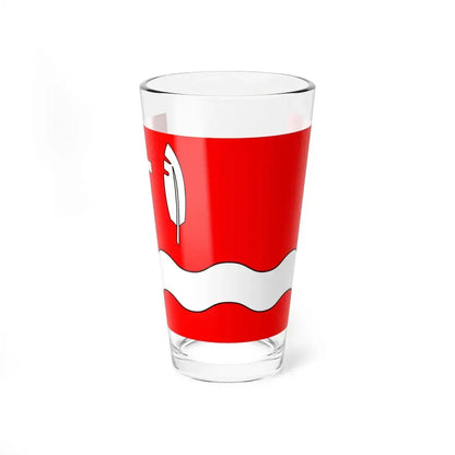 POL gmina Zabrodzie flag (Poland) Pint Glass 16oz 16oz - Go Mug Yourself