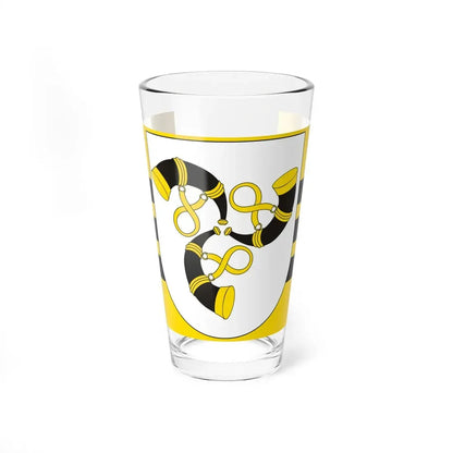 POL gmina Zakliczyn flag (Poland) Pint Glass 16oz 16oz - Go Mug Yourself