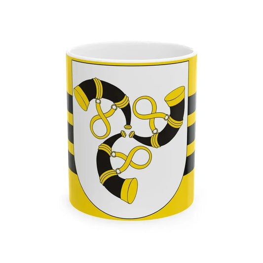 POL gmina Zakliczyn flag (Poland) White Coffee Mug 11oz - Go Mug Yourself