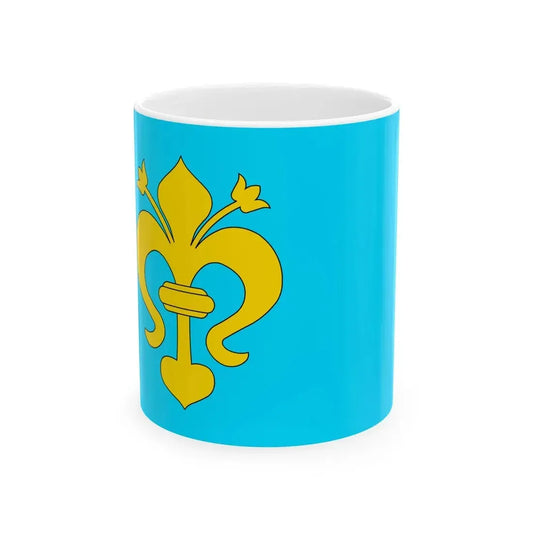 POL gmina Zarszyn flag (Poland) White Coffee Mug 11oz - Go Mug Yourself