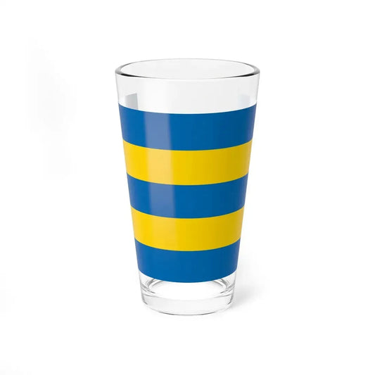 POL gmina Zgorzelec flag (Poland) Pint Glass 16oz 16oz - Go Mug Yourself