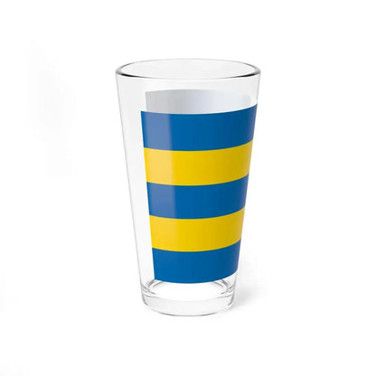 POL gmina Zgorzelec flag (Poland) Pint Glass 16oz - Go Mug Yourself