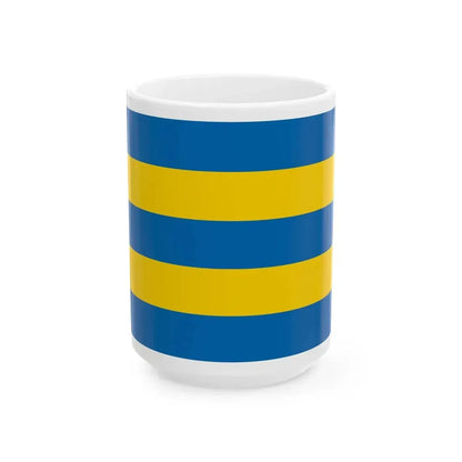POL gmina Zgorzelec flag (Poland) White Coffee Mug 15oz - Go Mug Yourself