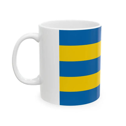 POL gmina Zgorzelec flag (Poland) White Coffee Mug - Go Mug Yourself