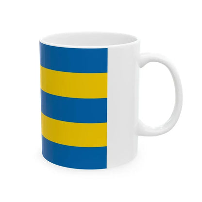 POL gmina Zgorzelec flag (Poland) White Coffee Mug - Go Mug Yourself