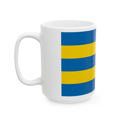 POL gmina Zgorzelec flag (Poland) White Coffee Mug - Go Mug Yourself