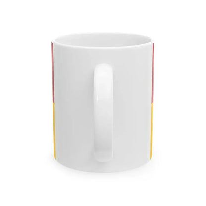 POL gmina Zukowice flag (Poland) White Coffee Mug - Go Mug Yourself
