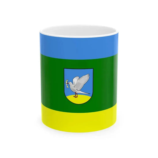 POL Gniew flag (Poland) White Coffee Mug 11oz - Go Mug Yourself