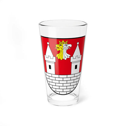 POL Gniewkowo COA (Poland) (Coat of Arms) Pint Glass 16oz 16oz - Go Mug Yourself