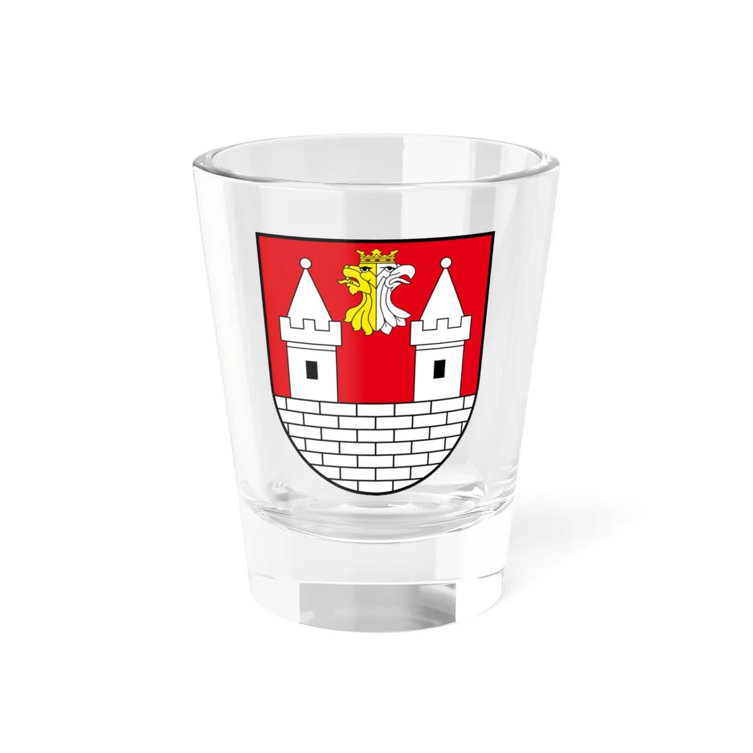 POL Gniewkowo COA (Poland) (Coat of Arms) Shot Glass 1.5oz 1.5oz - Go Mug Yourself