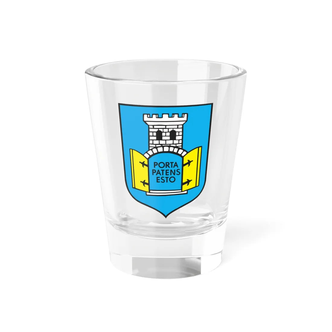 POL Gołańcz COA (Poland) (Coat of Arms) Shot Glass 1.5oz 1.5oz - Go Mug Yourself