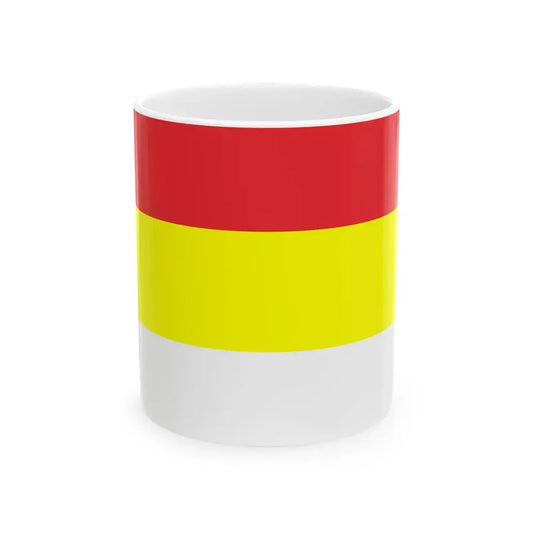 POL Gogolin flag (Poland) White Coffee Mug 11oz - Go Mug Yourself