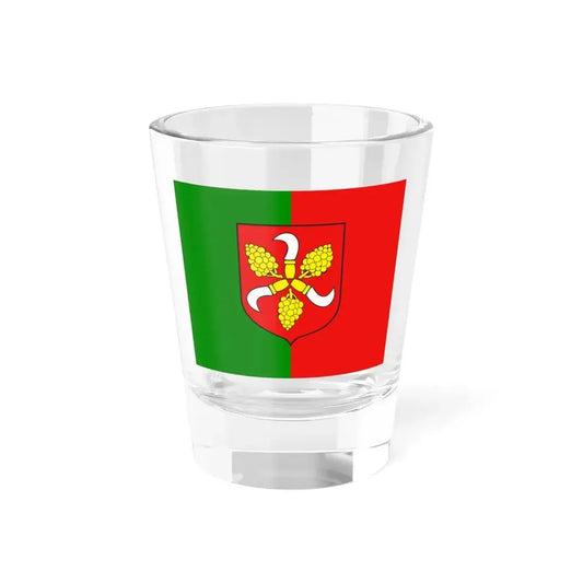 POL Głogowek flag (Poland) Shot Glass 1.5oz 1.5oz - Go Mug Yourself