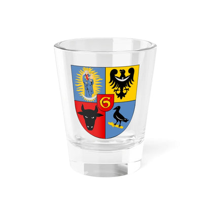 POL Głogów COA (Poland) (Coat of Arms) Shot Glass 1.5oz 1.5oz - Go Mug Yourself