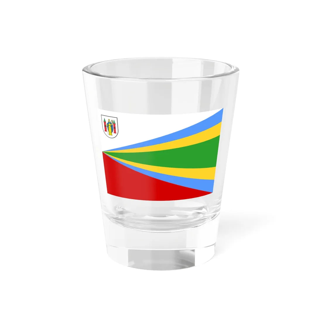 POL Gora flag (Poland) Shot Glass 1.5oz 1.5oz - Go Mug Yourself