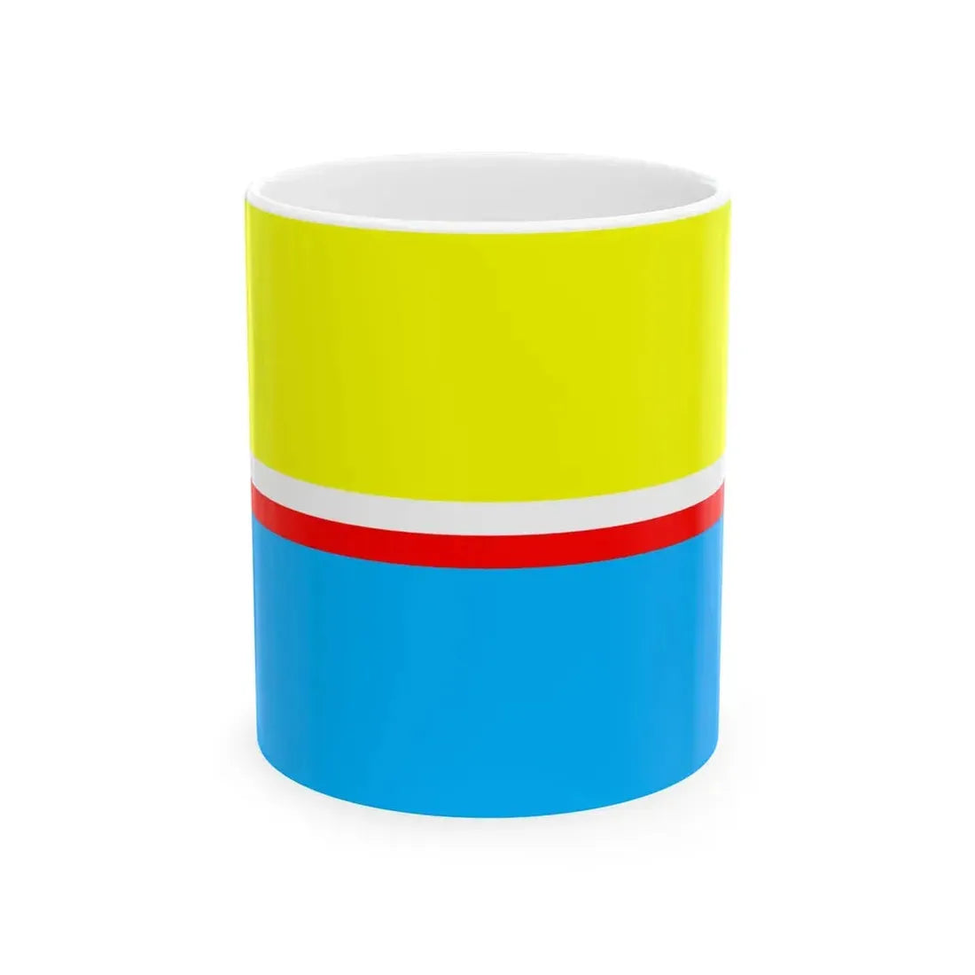 POL Gora Kalwaria flag (Poland) White Coffee Mug 11oz - Go Mug Yourself