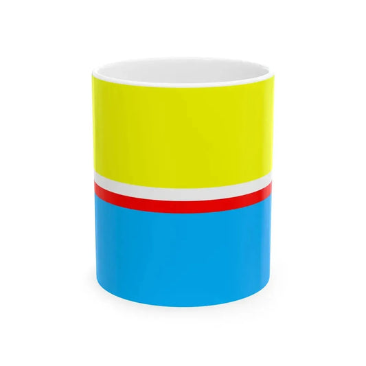 POL Gora Kalwaria flag (Poland) White Coffee Mug 11oz - Go Mug Yourself