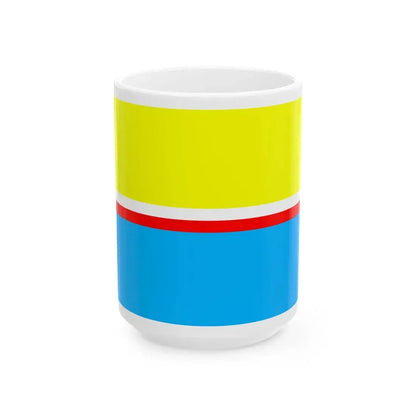 POL Gora Kalwaria flag (Poland) White Coffee Mug 15oz - Go Mug Yourself