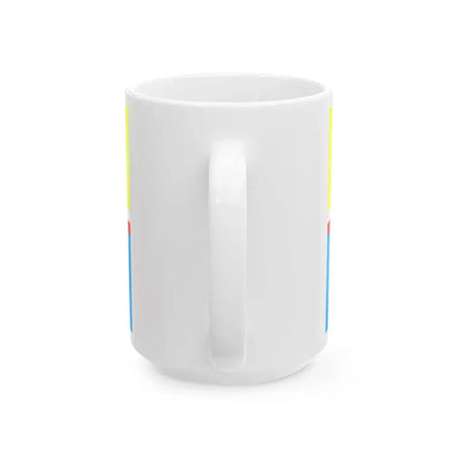 POL Gora Kalwaria flag (Poland) White Coffee Mug - Go Mug Yourself