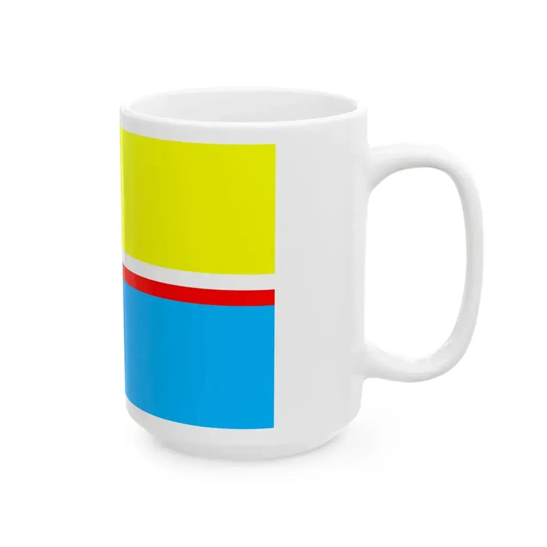 POL Gora Kalwaria flag (Poland) White Coffee Mug - Go Mug Yourself