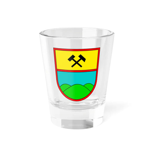 POL Gorce dzielnica Boguszowa COA (Poland) (Coat of Arms) Shot Glass 1.5oz 1.5oz - Go Mug Yourself