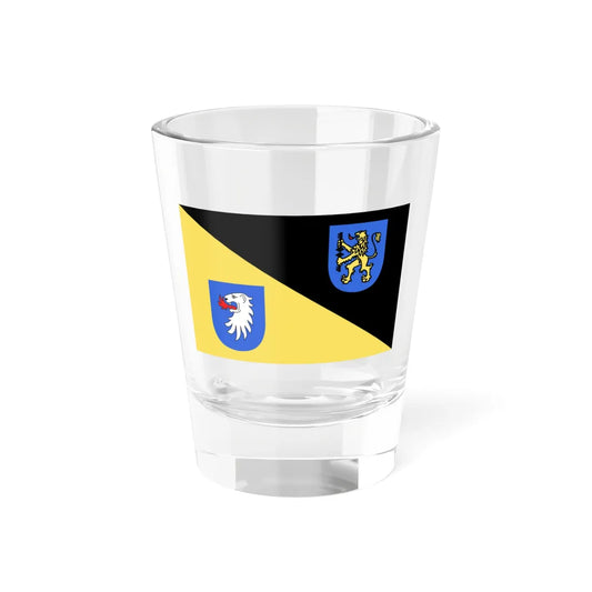 POL Gorlice flag (Poland) Shot Glass 1.5oz 1.5oz - Go Mug Yourself