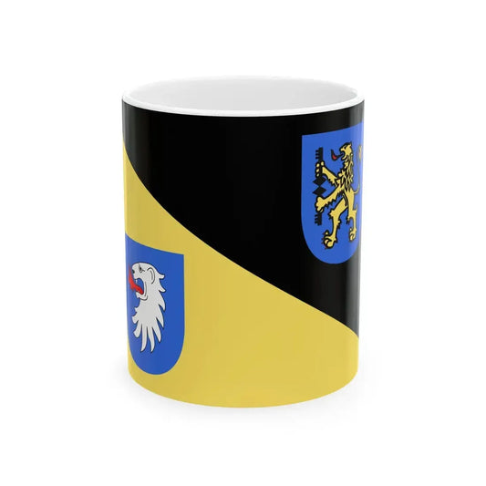 POL Gorlice flag (Poland) White Coffee Mug 11oz - Go Mug Yourself