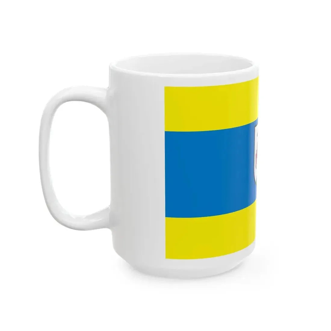 POL Gorzow Slaski flag (Poland) White Coffee Mug - Go Mug Yourself