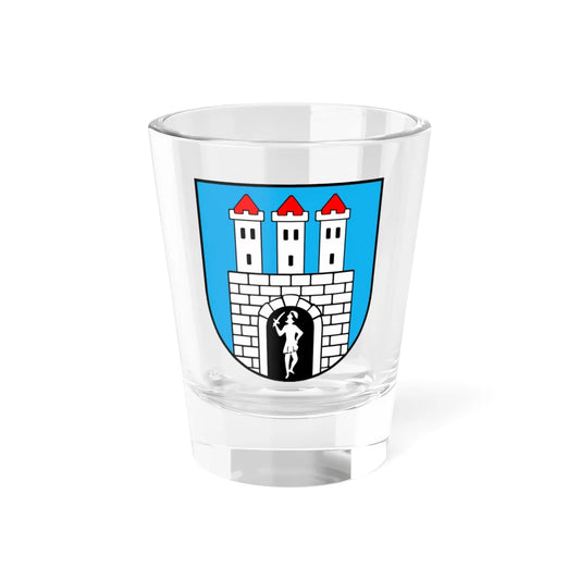 POL Grójec COA (Poland) (Coat of Arms) Shot Glass 1.5oz 1.5oz - Go Mug Yourself