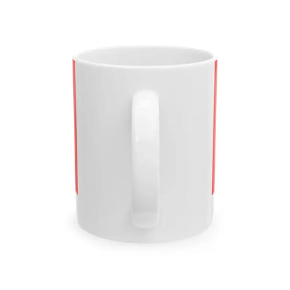 POL Grodkow flag 2 (Poland) White Coffee Mug - Go Mug Yourself