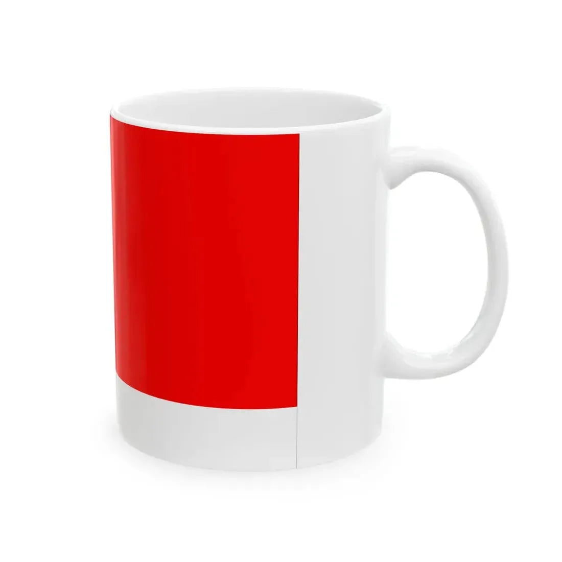 POL Grodkow flag 2 (Poland) White Coffee Mug - Go Mug Yourself