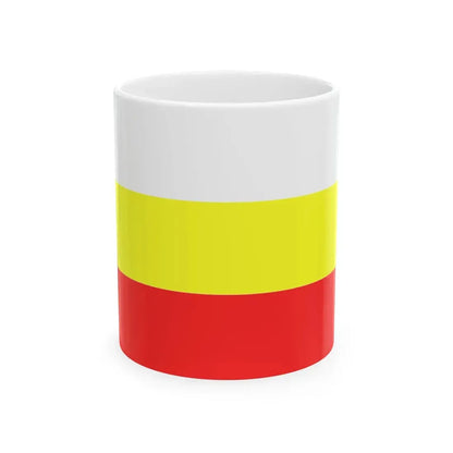 POL grodkow flag (Poland) White Coffee Mug 11oz - Go Mug Yourself